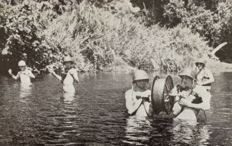 Op grad Guadalcanal Lunga_River